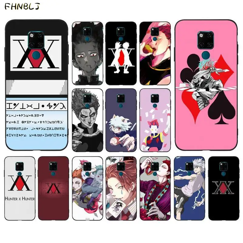 FHNBLJ Hunter x HXH Anime X hunter 3 DIY чехол для телефона huawei mate 8 S 9 30 10 lite 10pro 20 20pro 20lite | Мобильные
