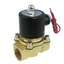 Uxcell 3/" Порт 2 позиции 2 способ NC Электрический электромагнитный клапан AC 220V Uplbx