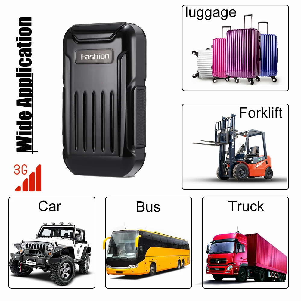 US $69.90 3G Car Tracker Magnetic Asset gps tracker Real Time Motorcycle location Google Map Lifetime Free APP