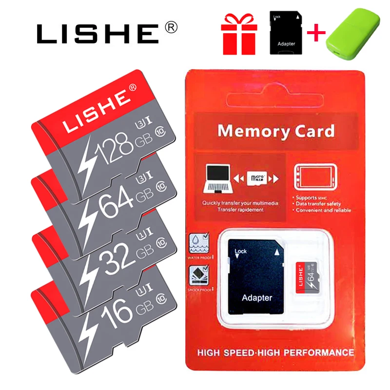 

Real capacity Micro SD Memory Card 8GB 16GB 32GB Class 10 for phone Micro SD Card flash memory 64GB 128GB pendrive usb flash