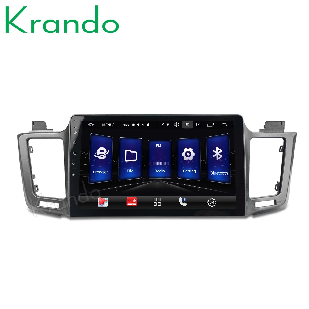 Perfect Krando Android 8.1 10.1" IPS Full touch car Multimedia system for Toyota RAV4 2014+ radio player gps BT wifi 1 Perfect Krando Android 8.1 10.1" IPS Full touch car Multimedia system for Toyota RAV4 2014+ radio player gps BT wifi 1