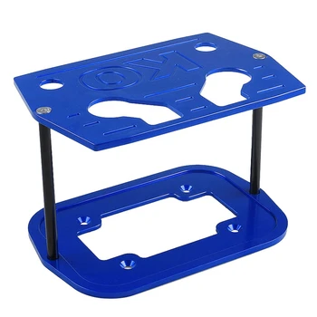 

for Optima Polished Ball Milled Aluminum Battery Hold Down Tray 34 78 Blue