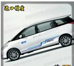 

MPV Sticker FOR Toyota PREVIA Car Body Decoration Modified Sticker Left and Right