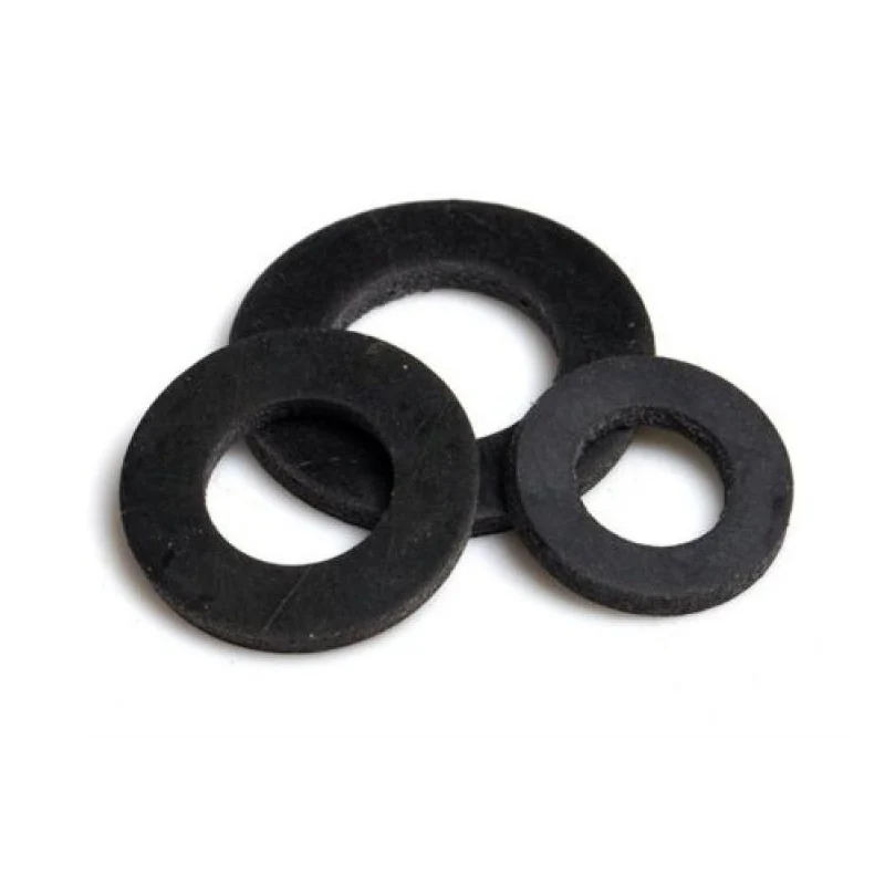 Black Nitrile Rubber Penny Washers - Full Size Set From M2 To M36 For DIY And Repair