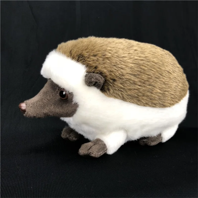 

24cm Hedgehog Plush Toy Realistic Stuffed Animal Plush Doll Kawaii Cute Gift Home Room Decor Toys Friend Boy Girl Gift