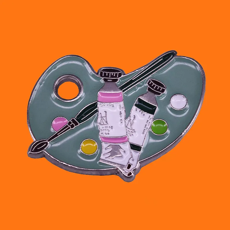 

Значок с эмалью для мужчин и женщин, интересный значок в мультяшном стиле, для рюкзака, шляпы, сумки, воротника, лацкана, Подарочная бижутерия