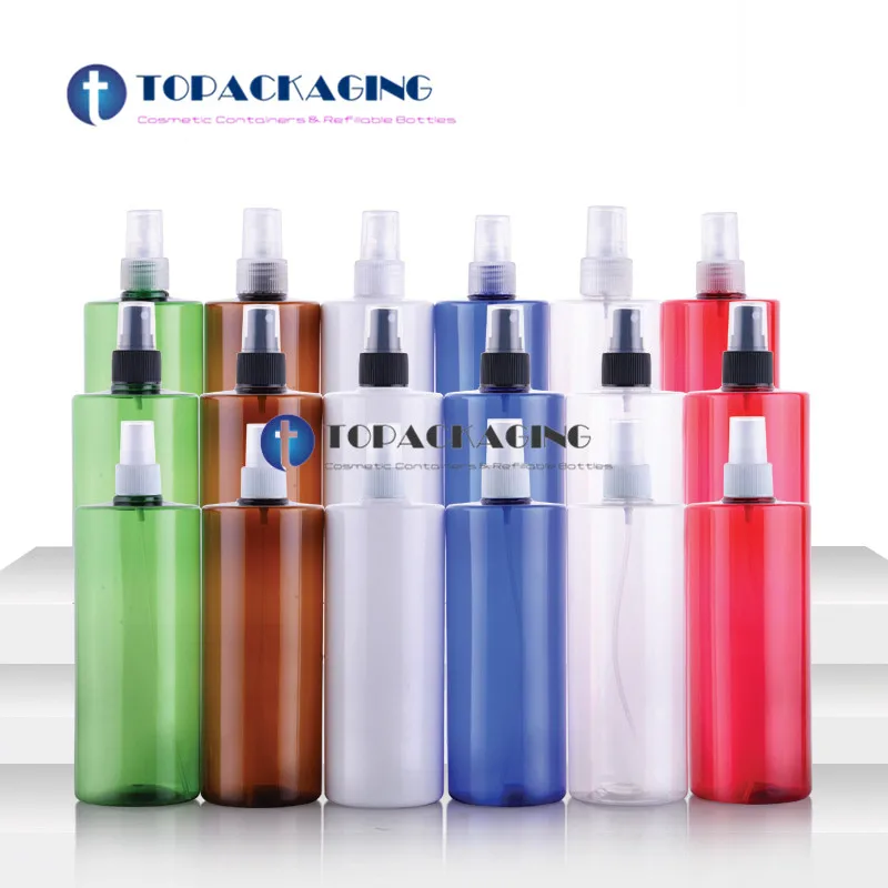 10pcs*500ml Sprayer Pump Bottle Alcohol Sanitizer Packing Fine Mist Atomizer Parfum Refillable Empty Plastic Cosmetic Container custom custom printed cardboard countertop shipping lip balm display box retail bottle hand sanitizer packaging boxes