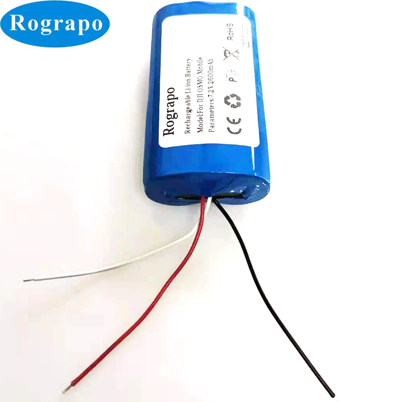Nuova Batteria 7.2V 3300Mah Om170 Per Accumulatore Cardanico Palmare Dji Osmo Mobile 2 3 4 Generazione