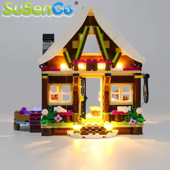 

SuSenGo LED Light kit For Friends Series Snow Resort Chalet Toy Blocks Lighting Set Compatible with 41323 (Model Not Included)
