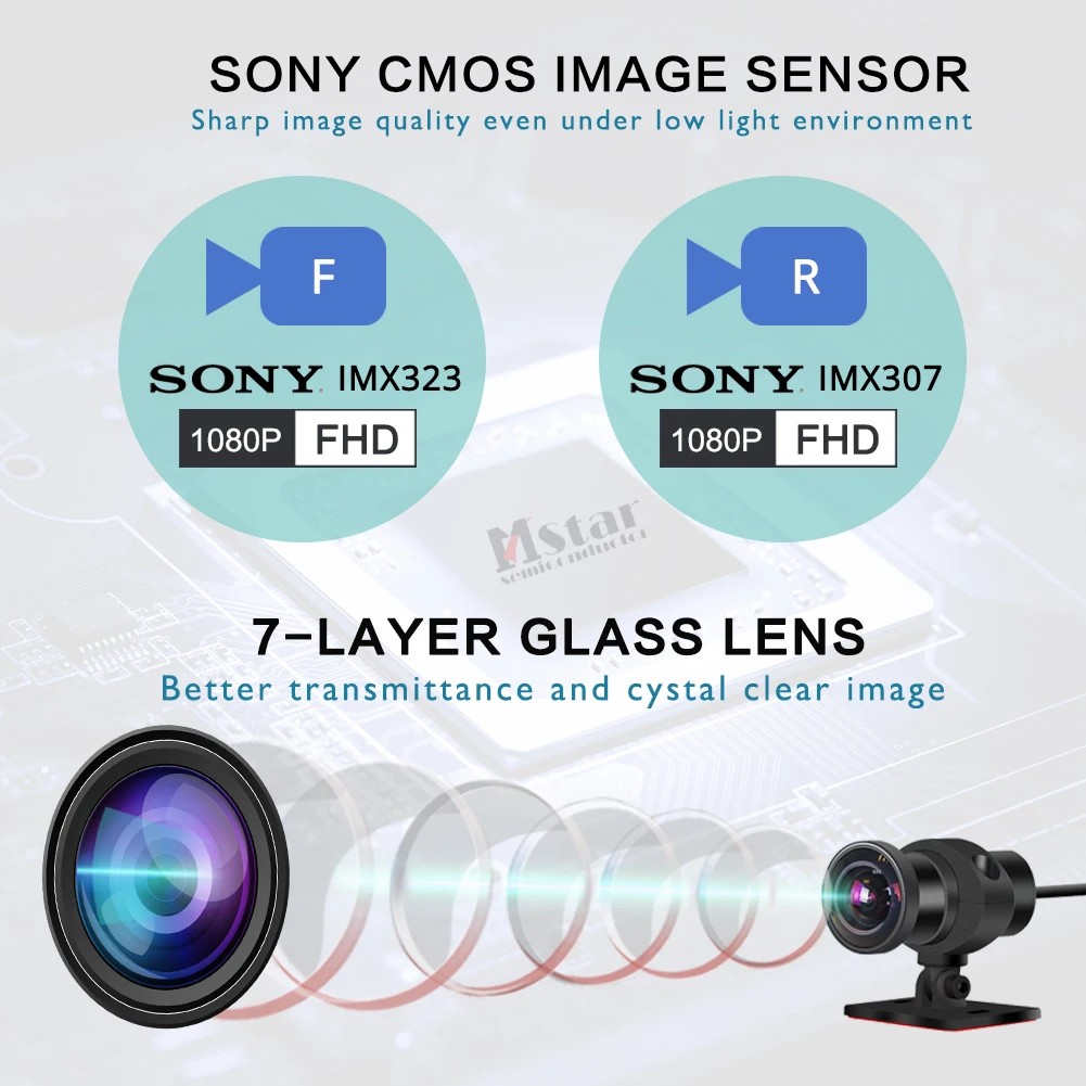 Maiyue star WiFi мотоциклетный Спринт cam 1080P передний и задний двойной объектив 4,5 дюймов ЖК водонепроницаемый видеорегистратор для мотоциклов DVR система