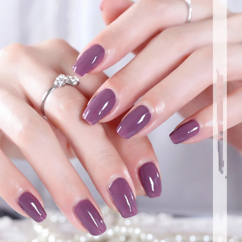 Holographic Pure Nail Color Polish 12ml Peel Off Water based Varnish Lacquer Nude Red Silver Glitter 5