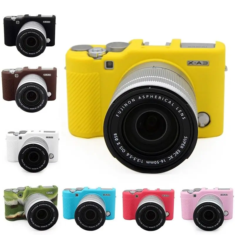 Custodia Protettiva In Silicone Morbido Dslr Per Fotocamera Fujifilm Xa3/Xa5/Xa10/Xa20 Nuove Borse Fotografiche Fujifilm Bag Per Fotocamera