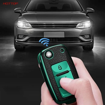 

For Volkswagen VW Polo Golf 7 Mk7 Tiguan Passat Skoda Octavia Car key bag Car accessories