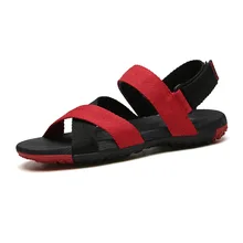 Мужские сандалии; коллекция года; сезон лето; Новинка; стильные мужские сандалии; уличная спортивная мужская обувь с открытым носком; Повседневная модная обувь