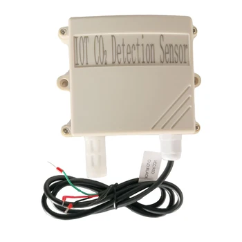 

Wired analog Carbon Dioxide Transmitter Carbon Dioxide Sensor CO2 Transmitter Industrial Highprecision 0-5V Output 0-10000PPM