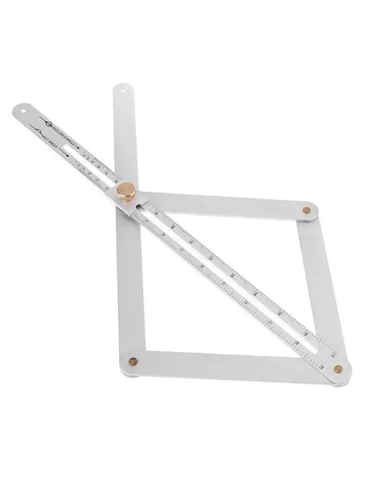  1piece Metal Ceiling Artifact Tool Square Protractor Digital Angle Ruler Finder Instrument Protract
