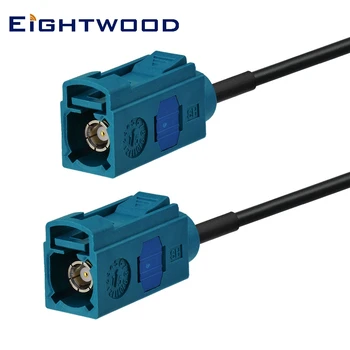 

Eightwood Fakra Z Male to Male Antenna Adapter Cable 30cm for Sirius XM Satellite Radio 4G LTE TEL Telematics Bluetooth Module