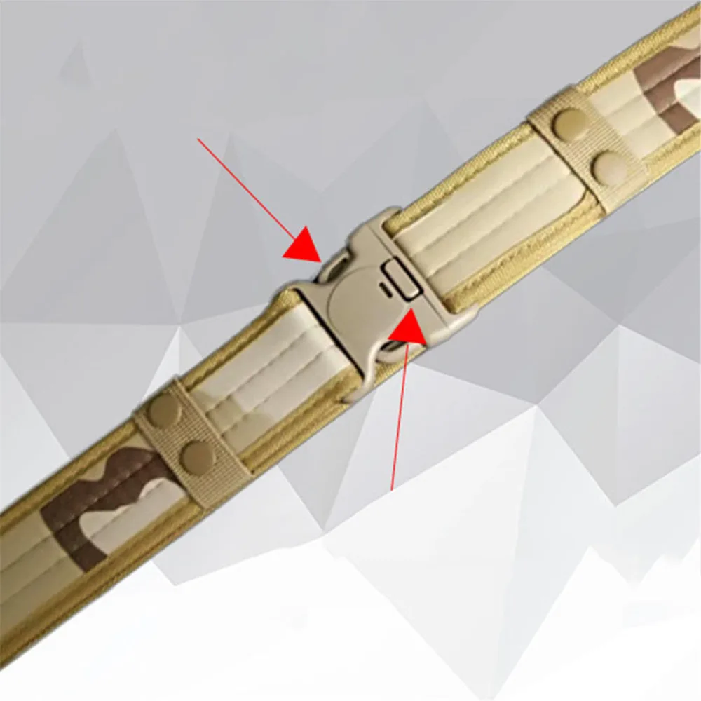 Тактический ремень мужской пояс военный Регулируемый Открытый Кемпинг спортивный CamoCombat пояс армейский пояс