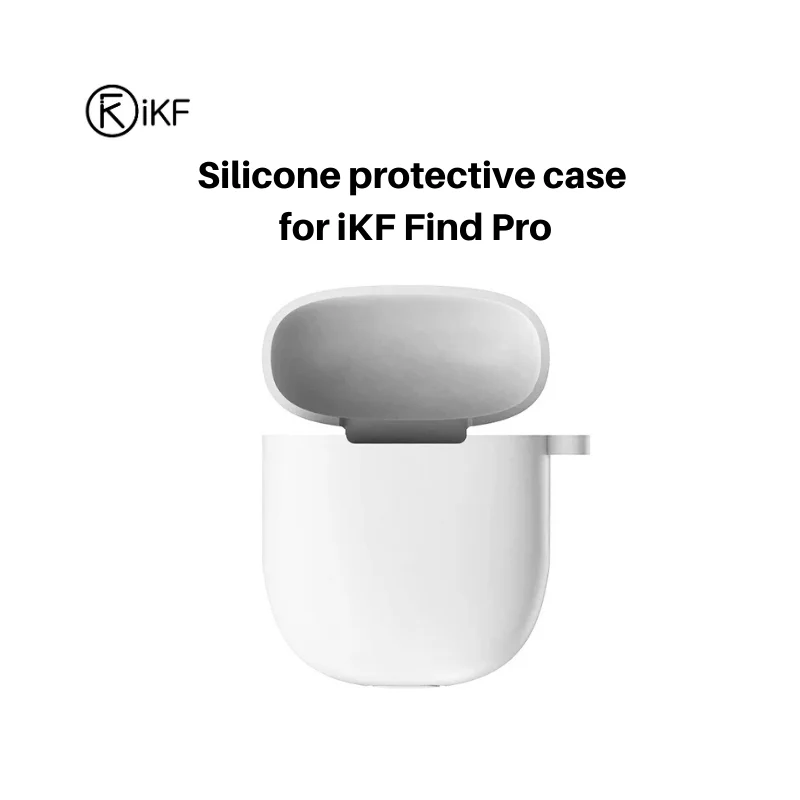 IKF Find Pro беспроводные bluetooth наушники силиконовый защитный чехол|Аксессуары для
