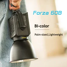 

Nanguang Nanlite Forza 60B 60w LED Light Bi-color 2700K-6500K Video Light Professional Studio Strobe Flash Lamp lighting 60w