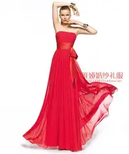 

free shipping 2018 new fashion concise belt vestido de festa sexy long chiffon party gown Graduation mother of the bride Dresses