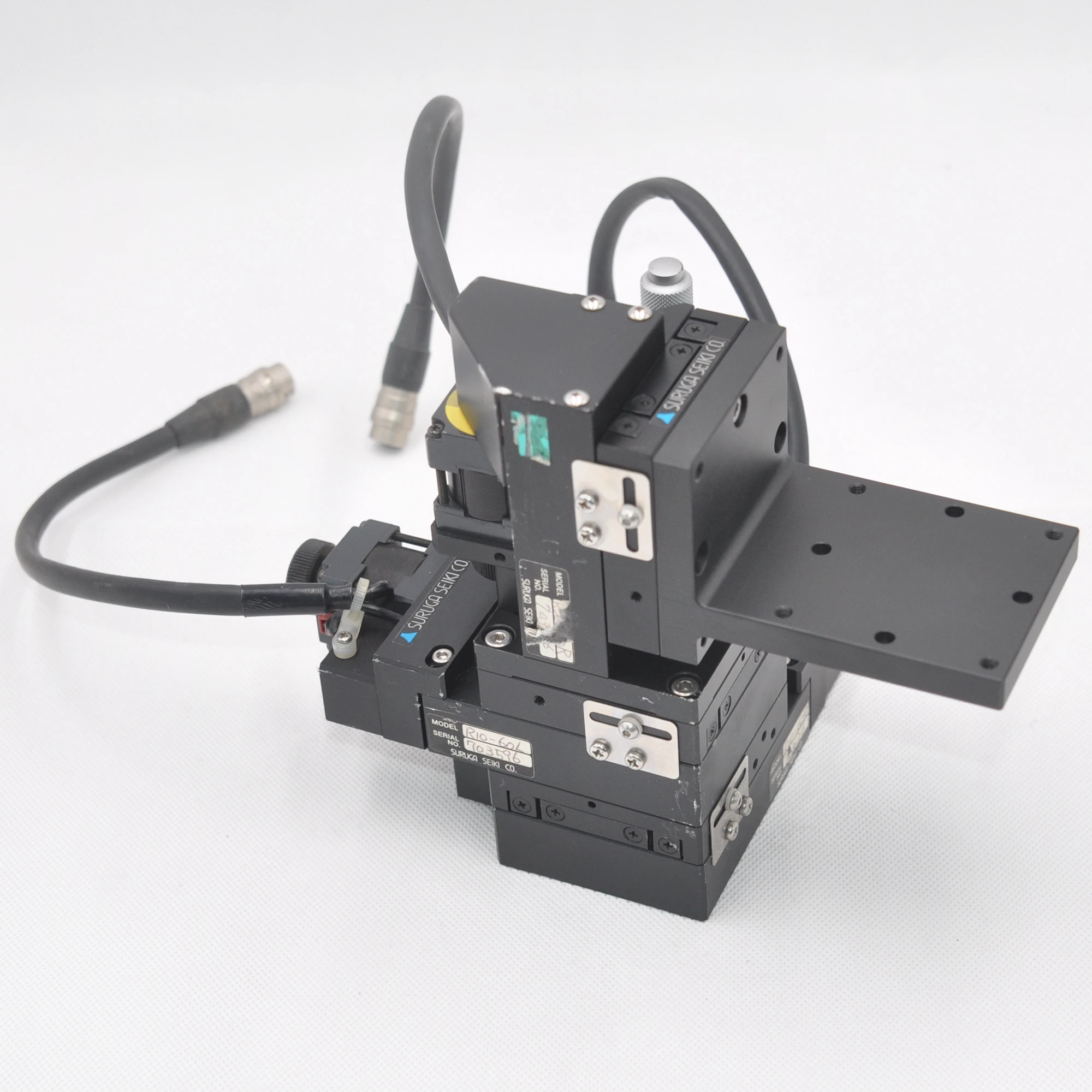

SURUGA SEIKI R10-60R R10-60L XYZ three-dimensional optical electric high-precision rotary lifting fine-tuning table