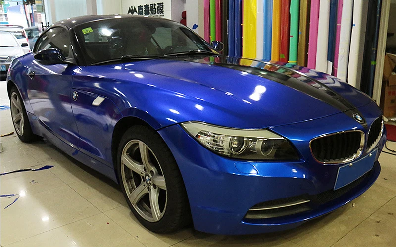 Gloss Metallic Vinyl Film Wrap-4