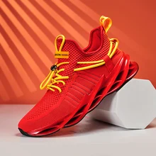 Damyuan новая обувь blade Модные дышащие кроссовки для бега; размер 46 Большой Размеры удобные спортивные Для мужчин штаны для бега повседневная обувь