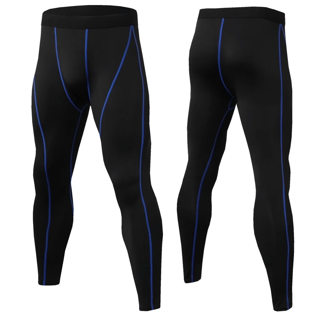 KC130 trousers black bottom blue line