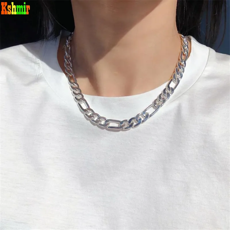 Kshmiry-새로운 스타일 복고풍 고대 방법 계약 두꺼운 체인 쇄골 목걸이 패션, 여성 목걸이 쥬얼리 도매 2021