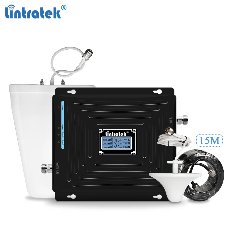 Lintratek GSM Signal Booster 3G 4G Repeater 1800