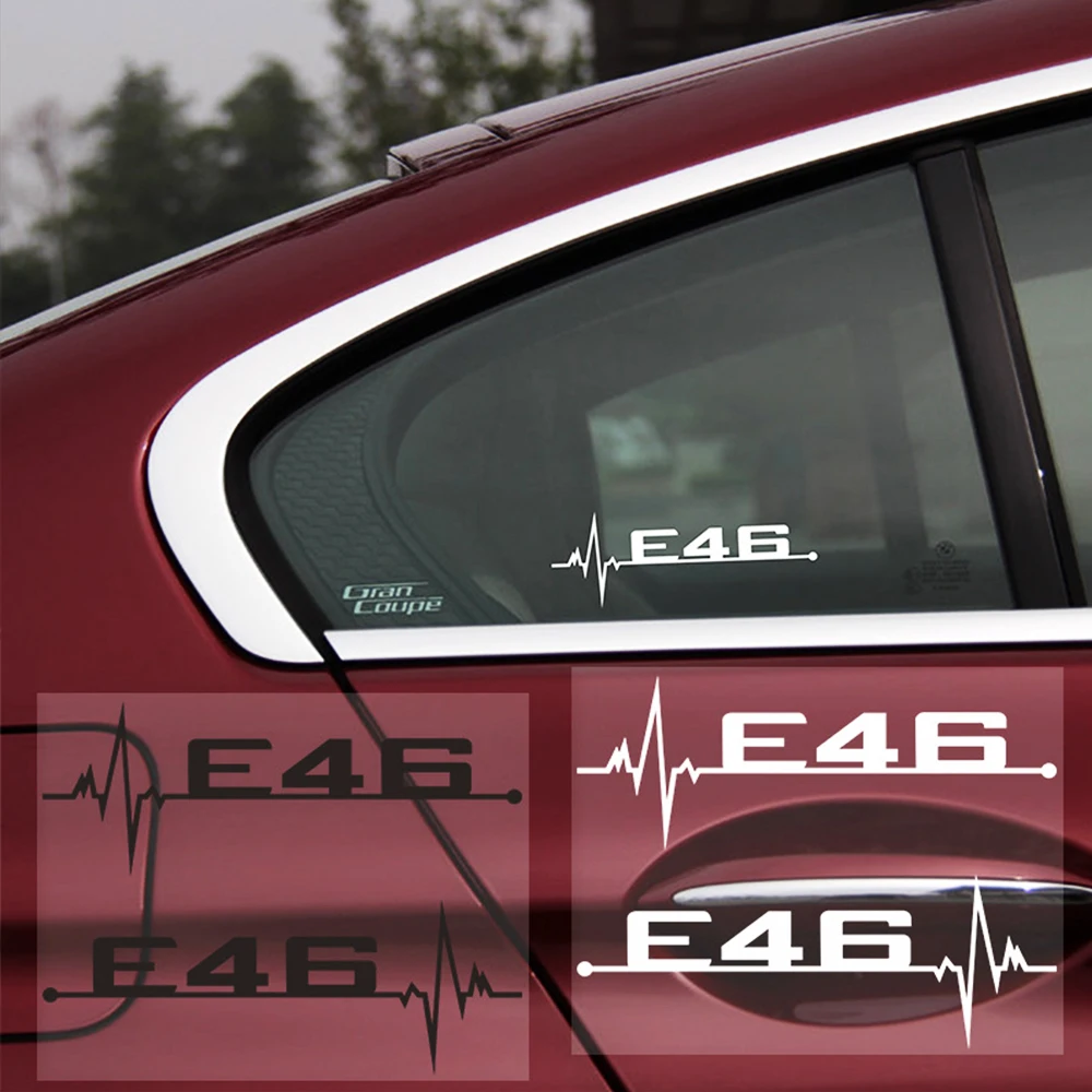 2 шт. наклейка на автомобиль линия талии окно украшение для двери bmw E34 E36 E39 E46 E60 E61