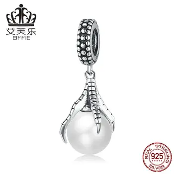 

Classical Dragon Claw wholesale Diy natural stone beads for jewelry making Fit charms pandora bracelet silver 925 original