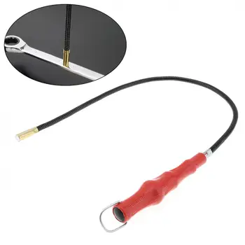 

550mm Bendable Foldable Magnetic Metal Pick Up Grabber Screw Part Collector Tool Suction Bar