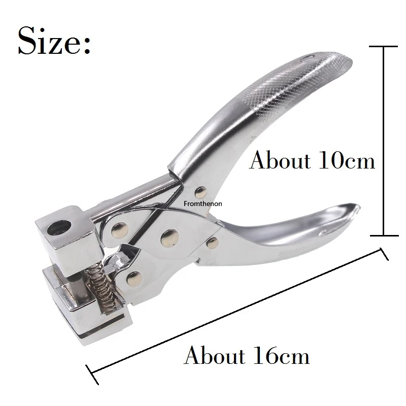 T Shape Hole Tab Paper Punch Butterfly Shape Hook Drilling Tongs Punches  Manual PVC Card Punch and ID Card Slot Hole Punch