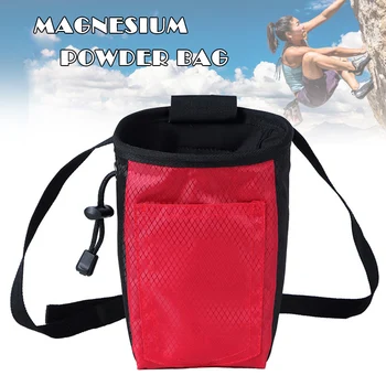 

Rock Climbing Chalk Bag Mountaineering Pouch Outdoor Sport Non-slip Waist Bag YA88