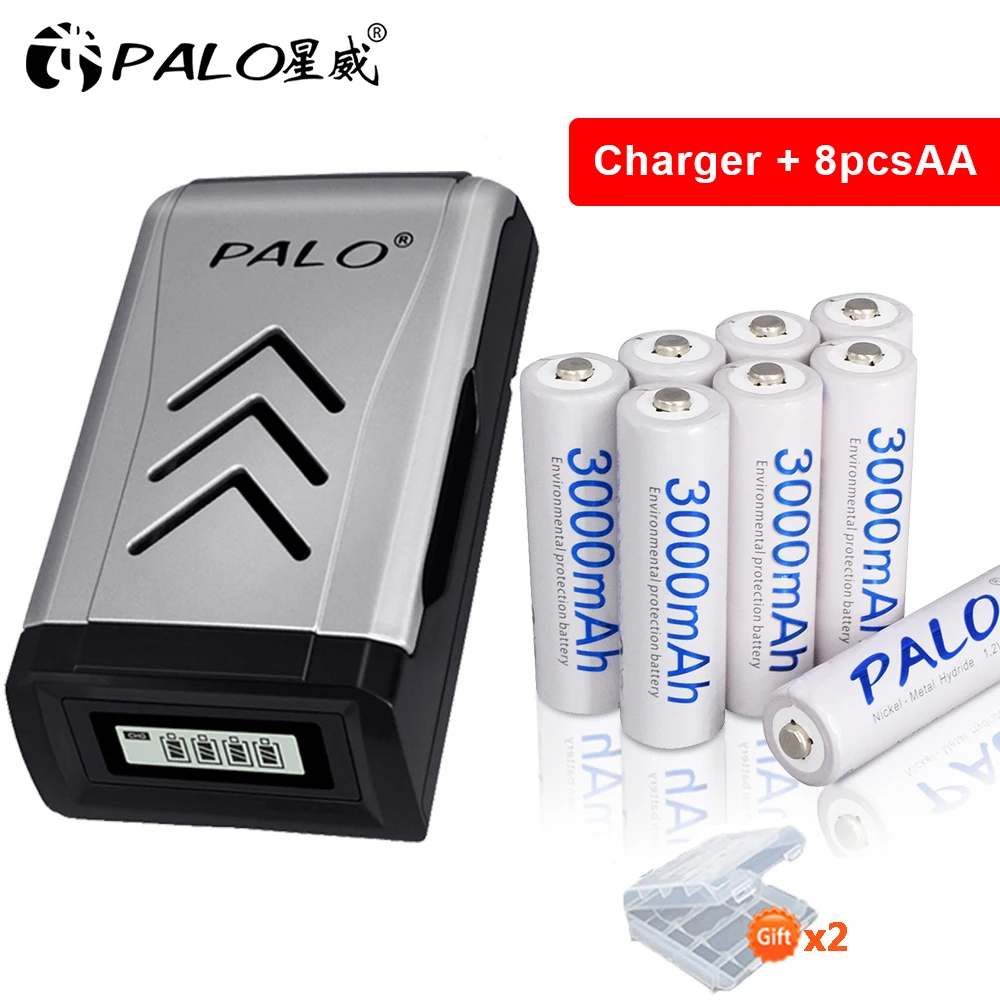 4 16pcs 1.2v AA Rechargeable AA Battery aa replacement Battery 3000mah