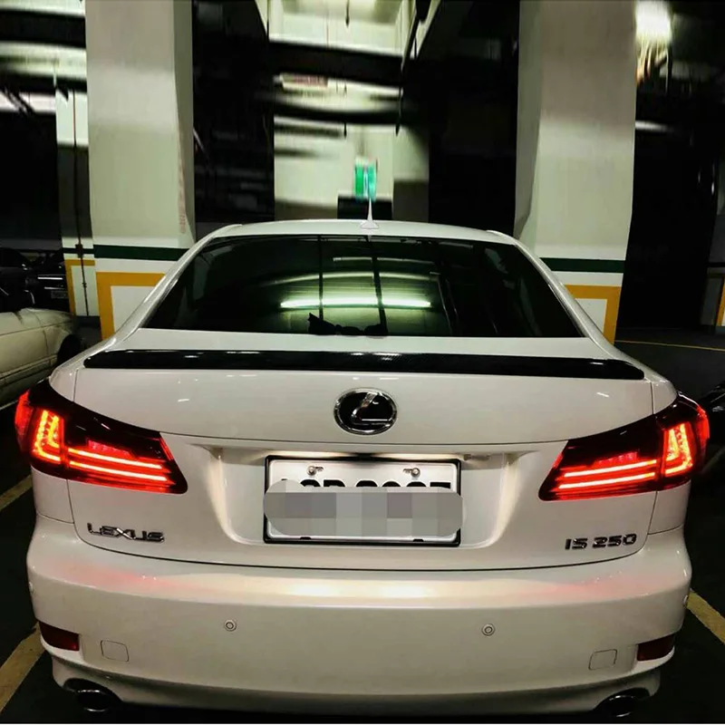 Автомобильный Стиль для Lexus IS250 IS300 IS350 2006-2012 Светодиодный фонарь светильник в сборе задний фонарь светильник задний фонарь дальнего света+ стоп-сигнал заднего вида+ светильник