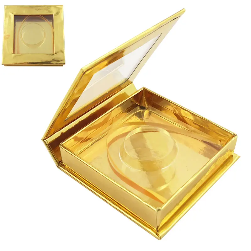 Косметическая упаковка Магнитная коробка с ресницами для глаз 3D норковые ресницы упаковка коробки накладные ресницы упаковка пустая коробочка для ресниц 30 шт - Цвет: F