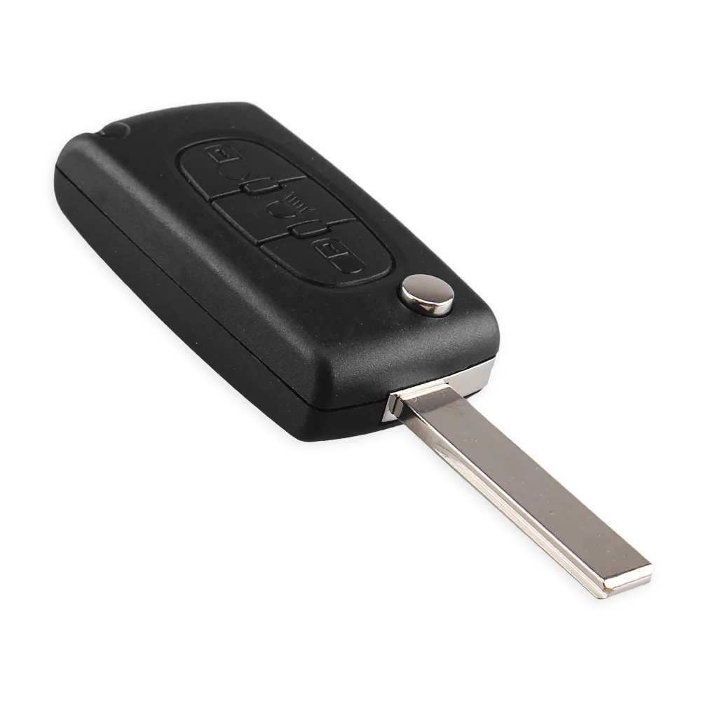 KEYYOU 20x HU83 CE0523 3 кнопки дистанционного ключа оболочки чехол Брелок для PEUGEOT 107 207 307 308
