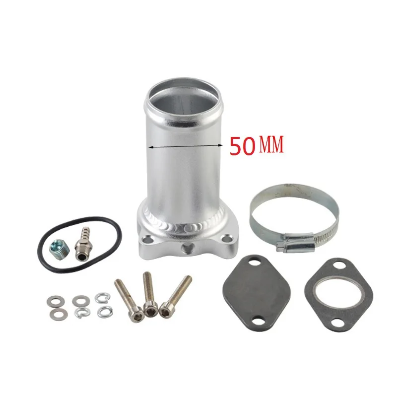 50mm Aluminum Pipe Suit For MK4 Beetle Golf vw 1.9TDI 75/80/90/115 BHP car exhaust tail pipe car exhaust pipe connector car exhaust pipe valve kit car exhaust pipe bracket car exhaust pipe hook
