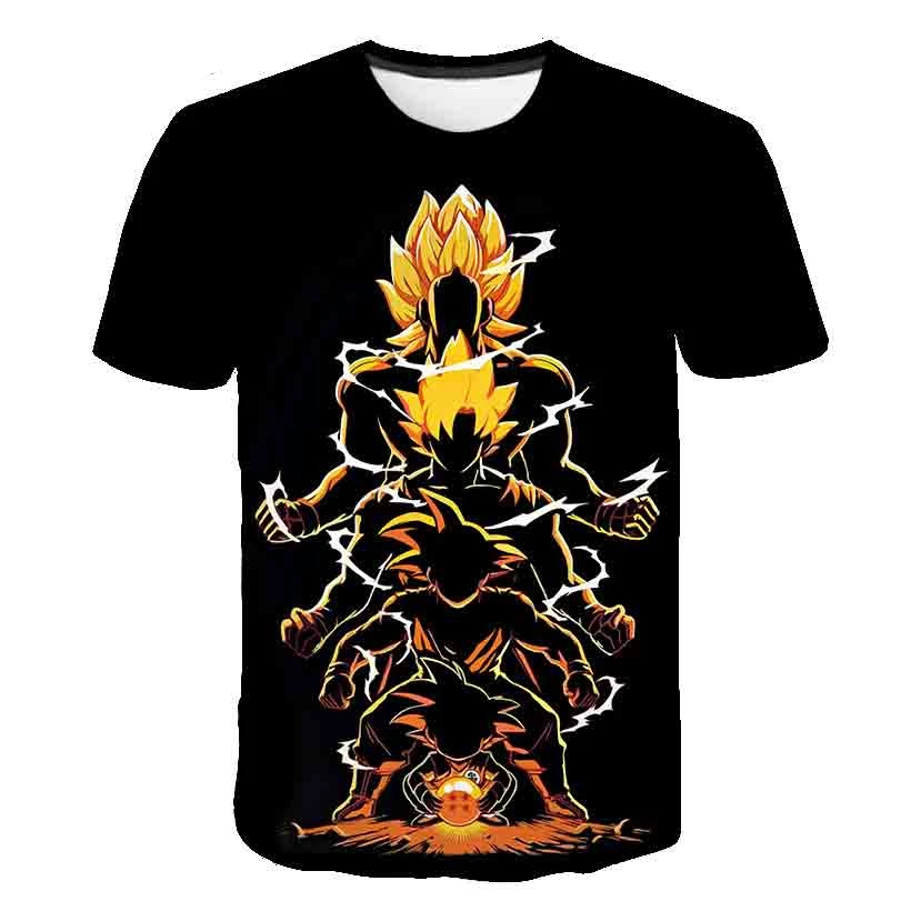 

3D T-shirt Men Thanos Dragon Ball Super Goku 3D Full Print Creative Funny Tee Shirt Summer Top Streetwear Fashion