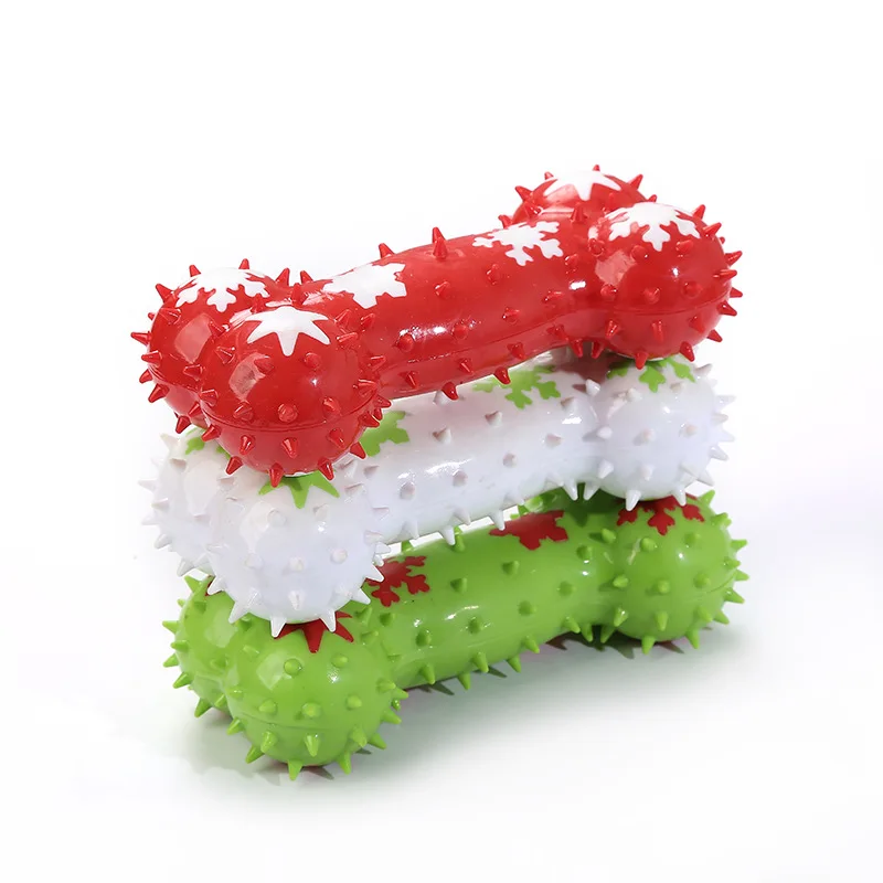 Игрушка для укуса в форме кости Рождественская лента молярная родословная