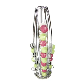 

Small Capsule Rack 40 Rotatable Coffee Capsule Holder Capsule Rack Coffee Pot Storage Rack Storage Shelf Rotating Display Stand