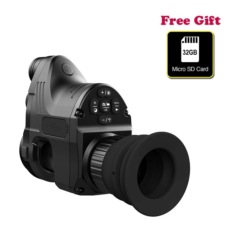 NV007 камера ночного видения riflscope рекордер телескоп Wifi приложение 1080P HD Riflescope vision