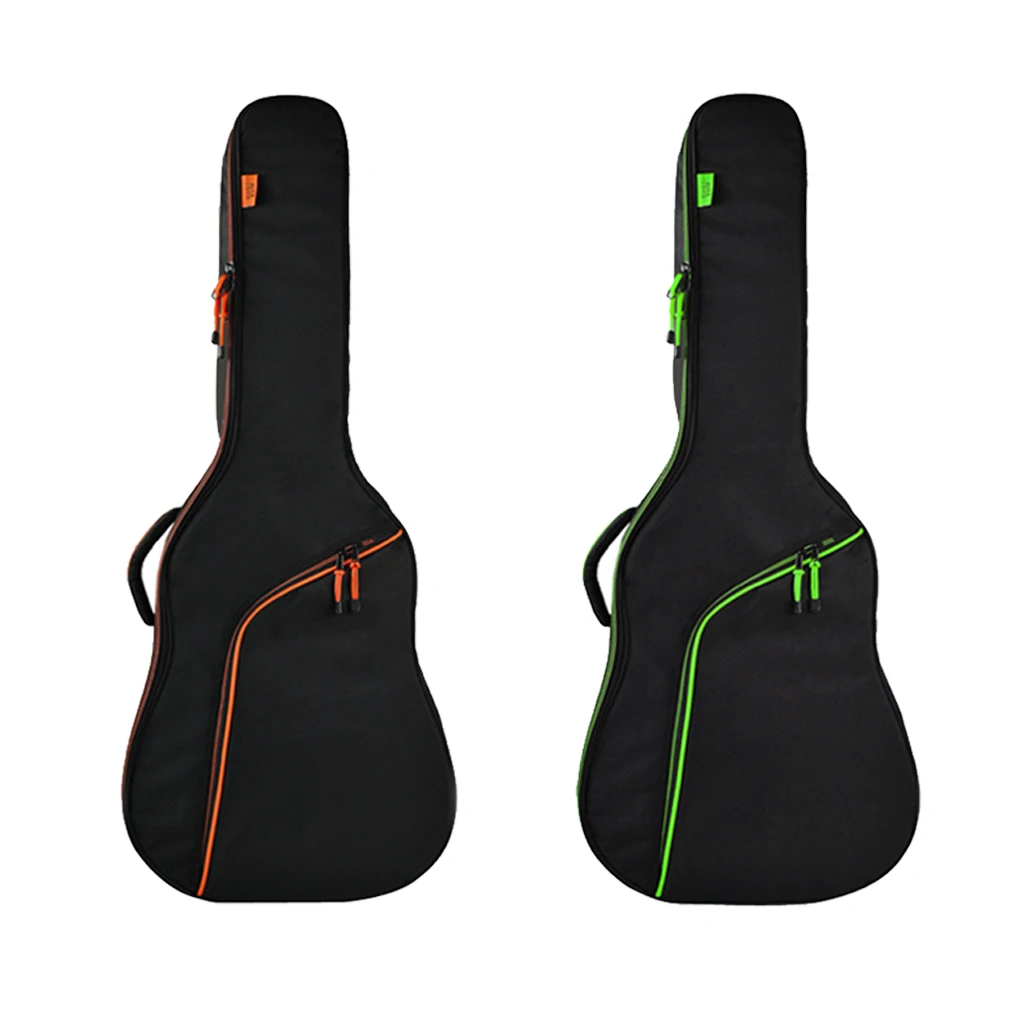 Tanie Moda wyściełana gitara futerał do przenoszenia instrument muzyczny torba koncertowa plecak na 39 cali gitara akustyczna dwa kolory