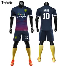 Мужские футбольные майки, Футбольные Детские футбольные формы, молодежный футбольный комплект для взрослых, костюм, рубашки и шорты