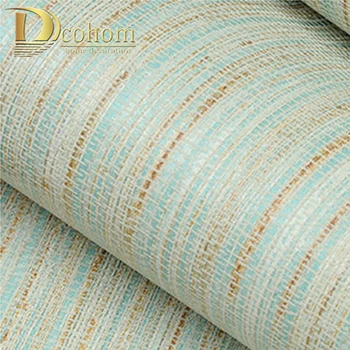

Nature Plain Green Brown Bamboo Straw Textured Wallpaper Roll For Bedroom Living room Decorative Paper Wall Striped Wall paper