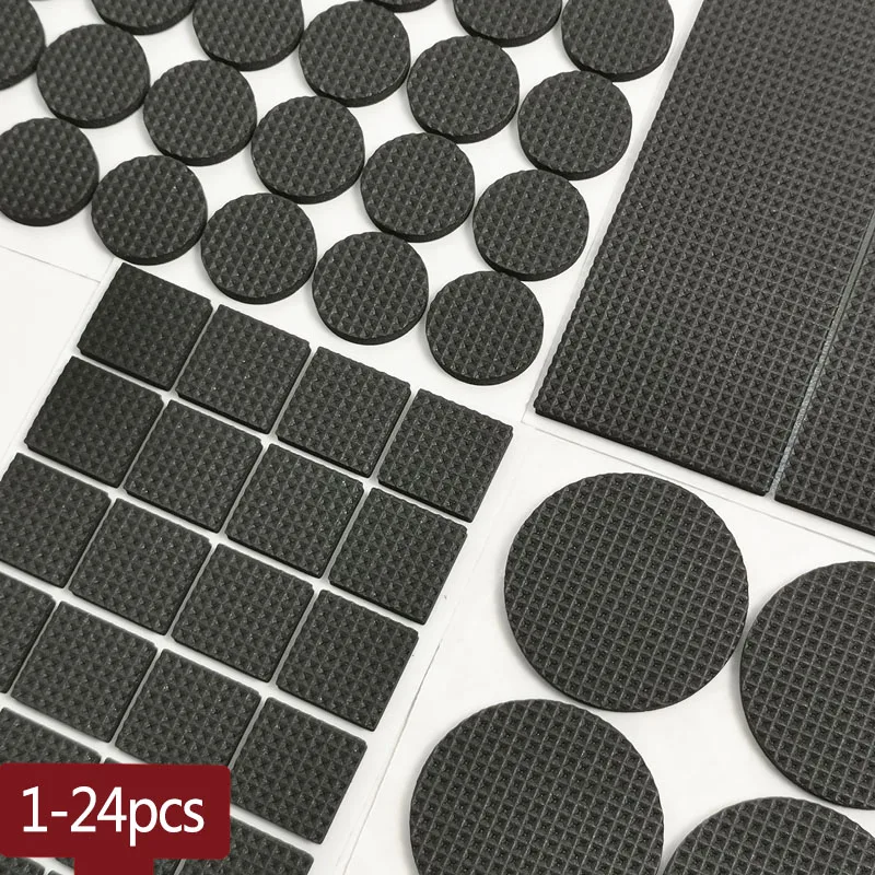 

Коврик для ног из войлока с самоклеящимися ножками для мебели, 1-24 шт.