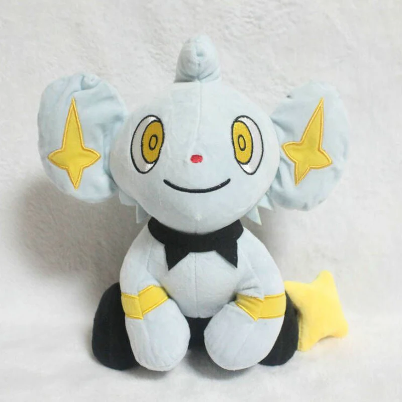 

1pcs 25cm TAKARA TOMY Pokemon Luxio Plush Toys Soft Stuffed Animals Toys Doll Gifts for Children Kids